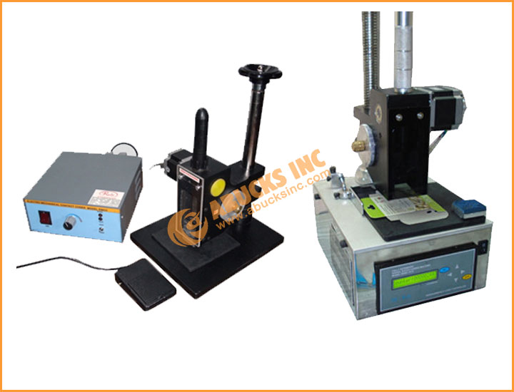 Tabletop Electro Mechanical Batch Coding Machine