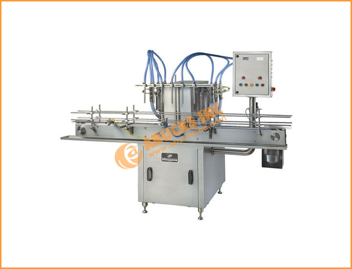 Automatic 4 Head Liquid Filling Machine