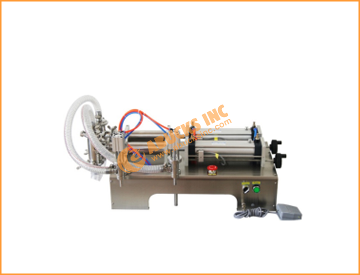 Double Nozzle Semiautomatic Pneumatic Liquid Filling Machine